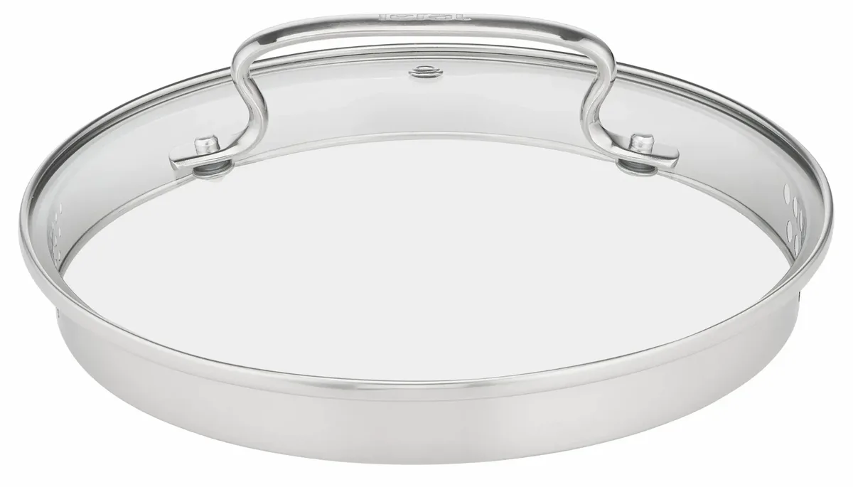 Каструля Tefal DUETTO+, об'ємом 1.5л, з кришкою, виготовлена з нержавіючої сталі та скла.