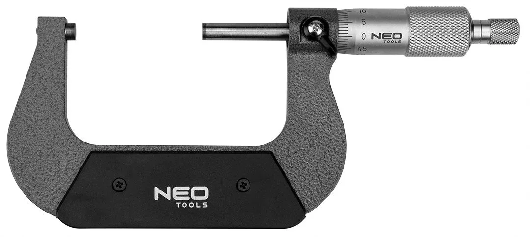Мікрометр Neo Tools з верньєром 50-75мм, точність ±0.01мм/м