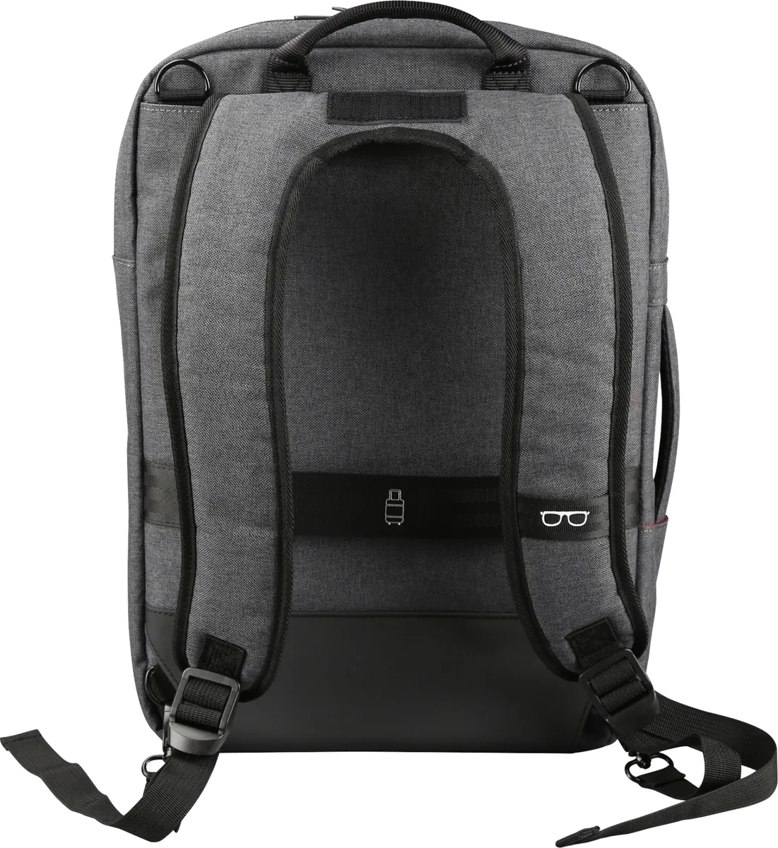 Рюкзак Yenkee Нейлон 12 л 15,6" Серый 3 в 1