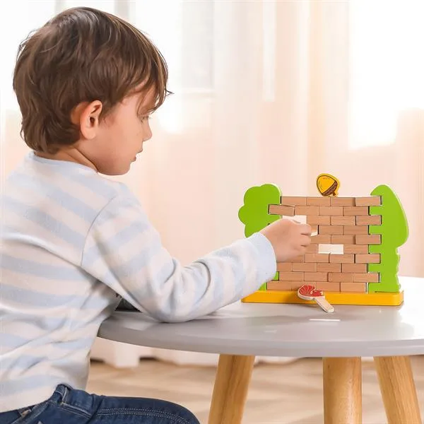 Настільна гра Viga Toys дерев'яна 25х17х8 см різнокольорова