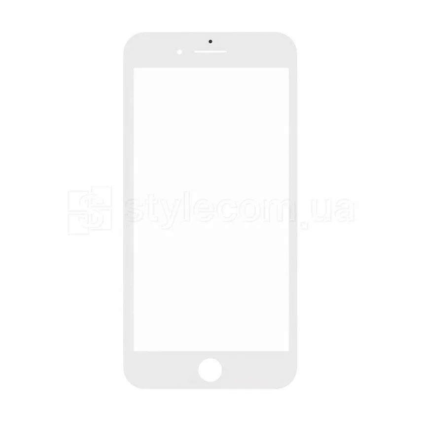 Скло для переклеювання Apple iPhone 7 Plus 5,5 дюйм біле з рамкою без OCA-плівки Original Quality