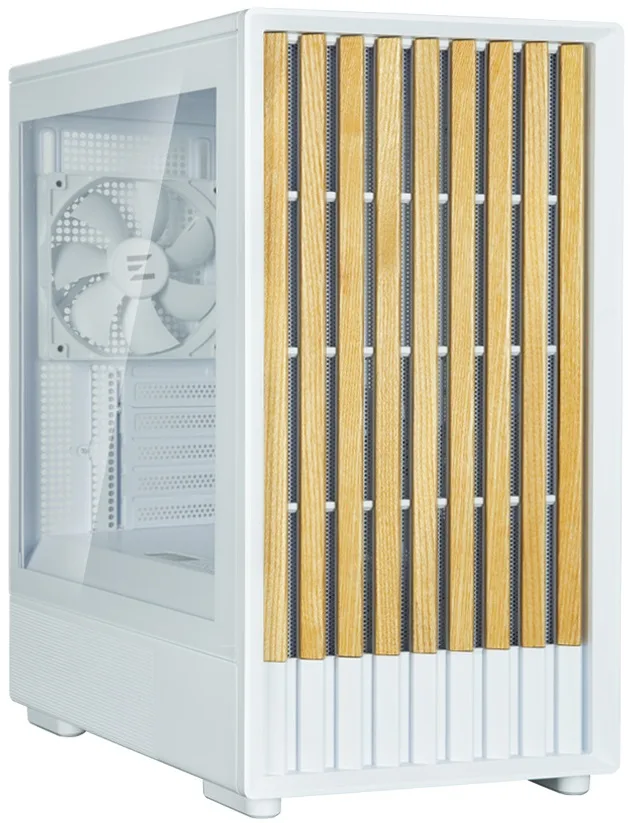 Корпус Zalman P10 Namu без БП, 1xUSB3.0, 1xUSBType-C, 2x120мм, 1x120мм ARGB, VGA 340мм, LCS ready, TG Side Panel, mATX, білий