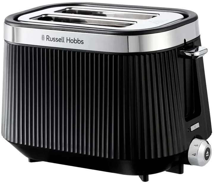 Тостер Russell Hobbs Пластик Нержавіюча сталь 17,6х28,5х27,1 см Чорний