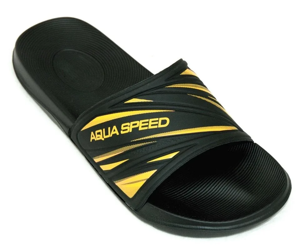 Шльопанці AQUA SPEED EVA 46 чорний жовтий
