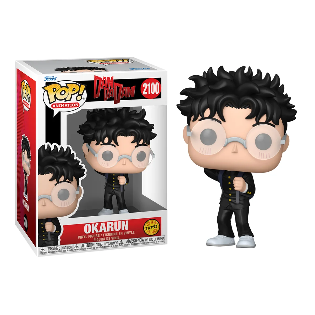 Ігрова фігурка Funko POP! вінілова 6х5,5х11,4 см Окарун серія Дандадан Chase