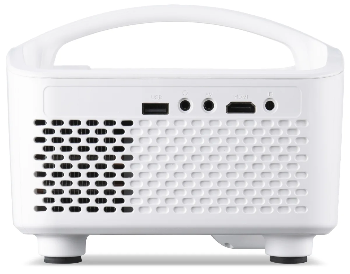 Проєктор AOpen QF13s FHD, 350 lm, LED, 1.37, WiFi, серый, Whale TV