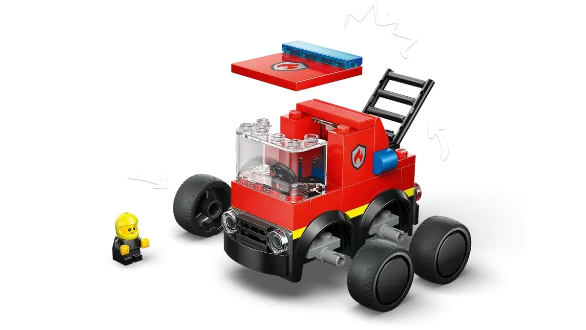 Конструктор LEGO City Автівки — Пожежна машина