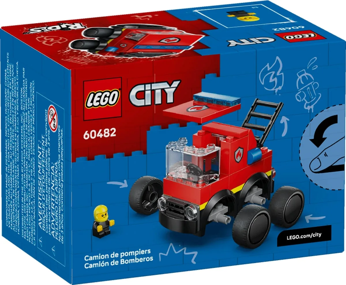 Конструктор LEGO City Автівки — Пожежна машина