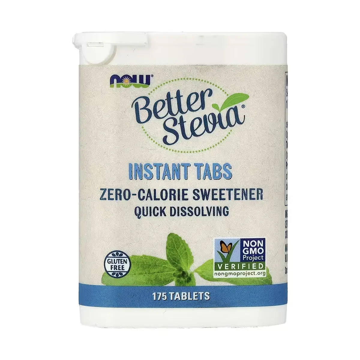 Better Stevia NOW Foods Підсолоджувач 150 таблеток Веганський Без глютену