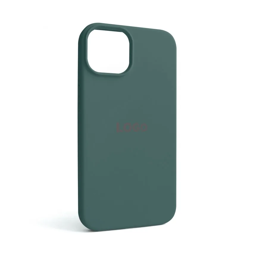 Чохол Silicone Case для Apple iPhone 14 силіконовий  зелений