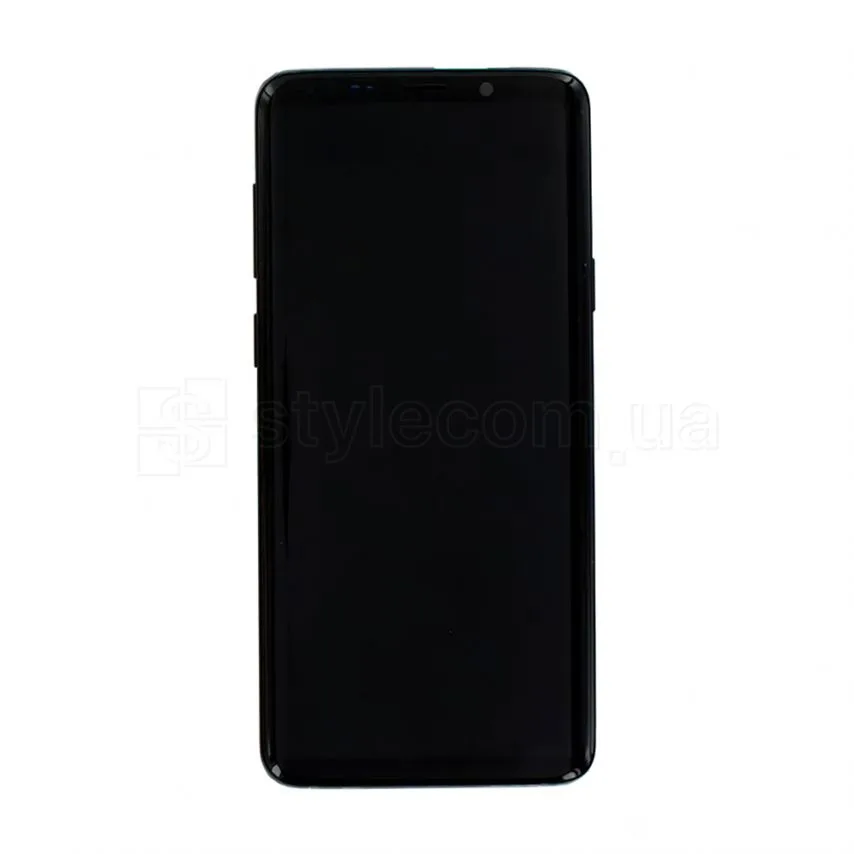 Дисплей Samsung AMOLED 6,2 дюйма чорний з сенсорним екраном і рамкою Service Original