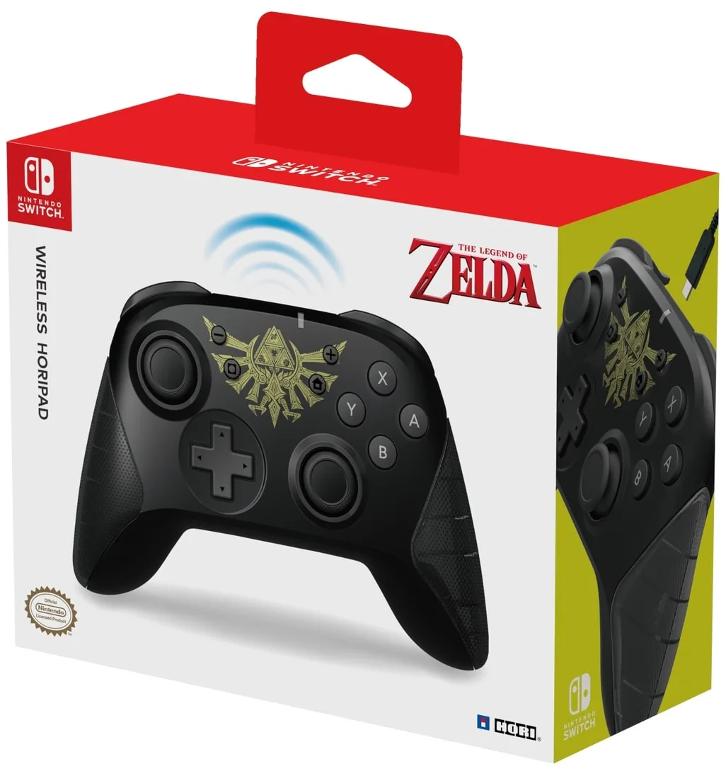 Бездротовий геймпад HORI Wireless Horipad NSW (Zelda Tears Of Kingdom) для Nintendo Switch