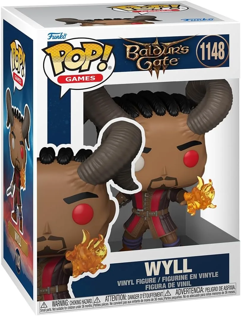 Фігурка Funko POP вініл 10 см Baldur's Gate 3 Wyll