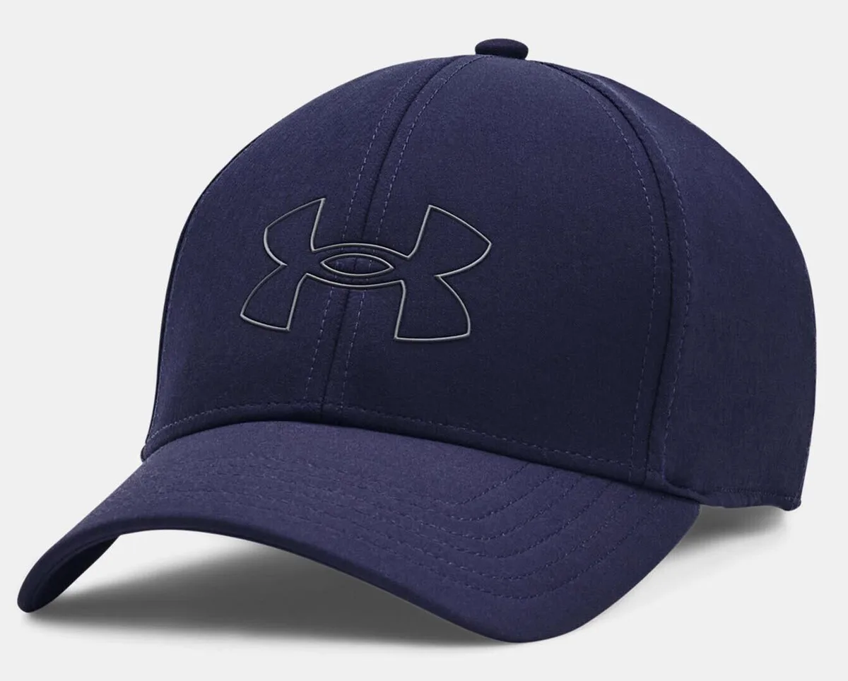 Кепка Under Armour 90% поліестер 10% еластан M/L синій чоловічий