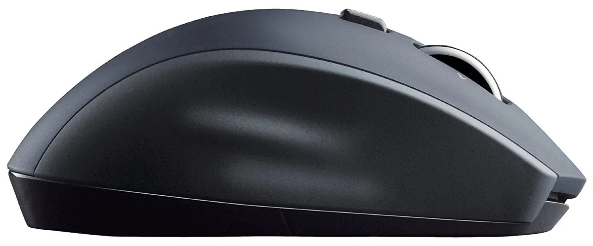 Миша Logitech бездротова велика лазерна срібляста 1000 dpi