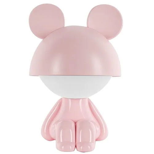 Світильник-нічник LED Cute Mouse рожевий з акумулятором для дітей