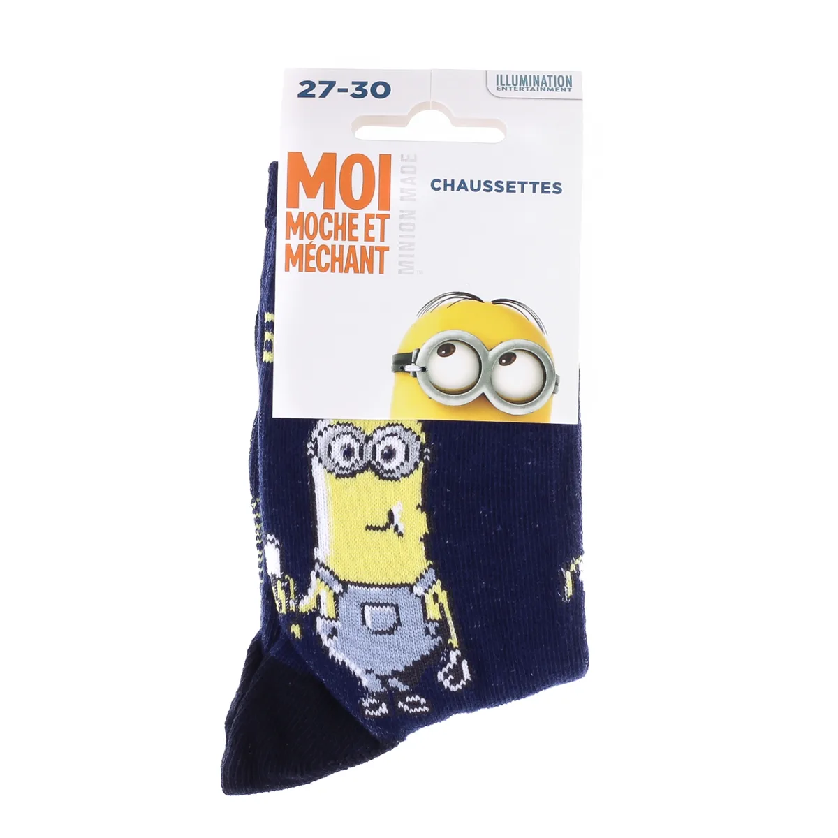 Шкарпетки MINIONS 56% бавовна 31-34 чорні