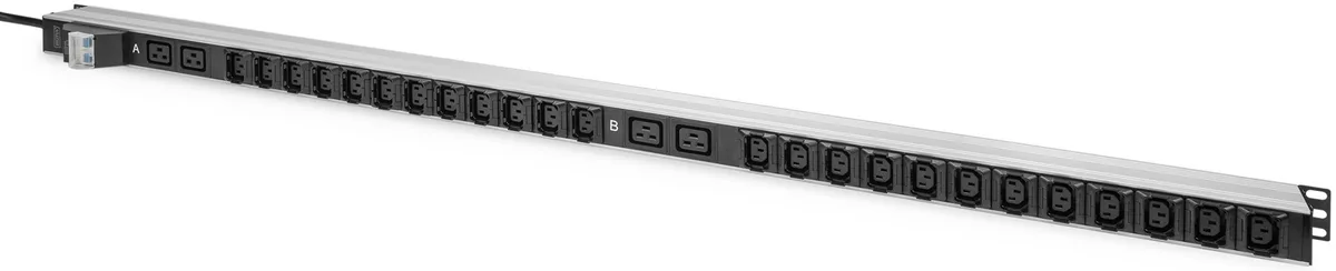 Пристрій розподілу електроживлення DIGITUS 0U, 24xC13, 4xC19, 32A, 250V, вилка IEC 60309
