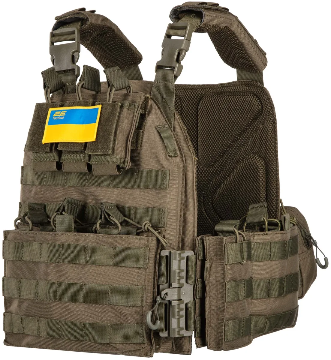 Плитоноска 2Е, Тип 4, Assault, швидке скидання, зелена