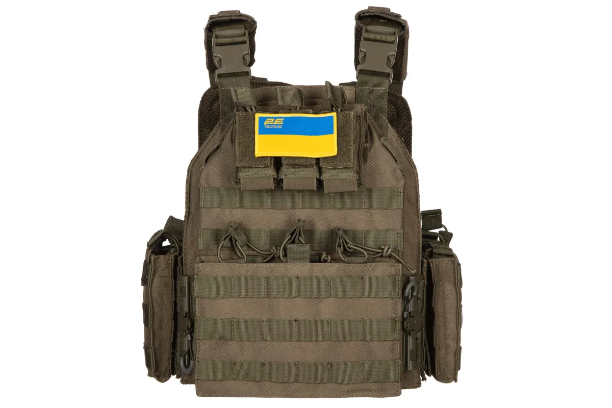 Плитоноска 2Е, Тип 4, Assault, швидке скидання, зелена