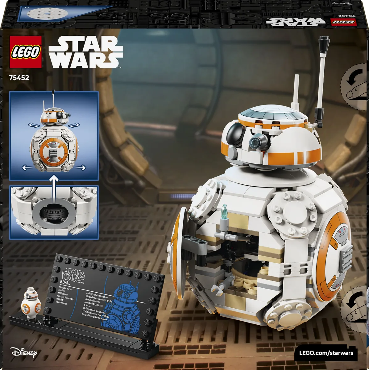 Конструктор LEGO Star Wars Дроїд-астромеханік BB-8