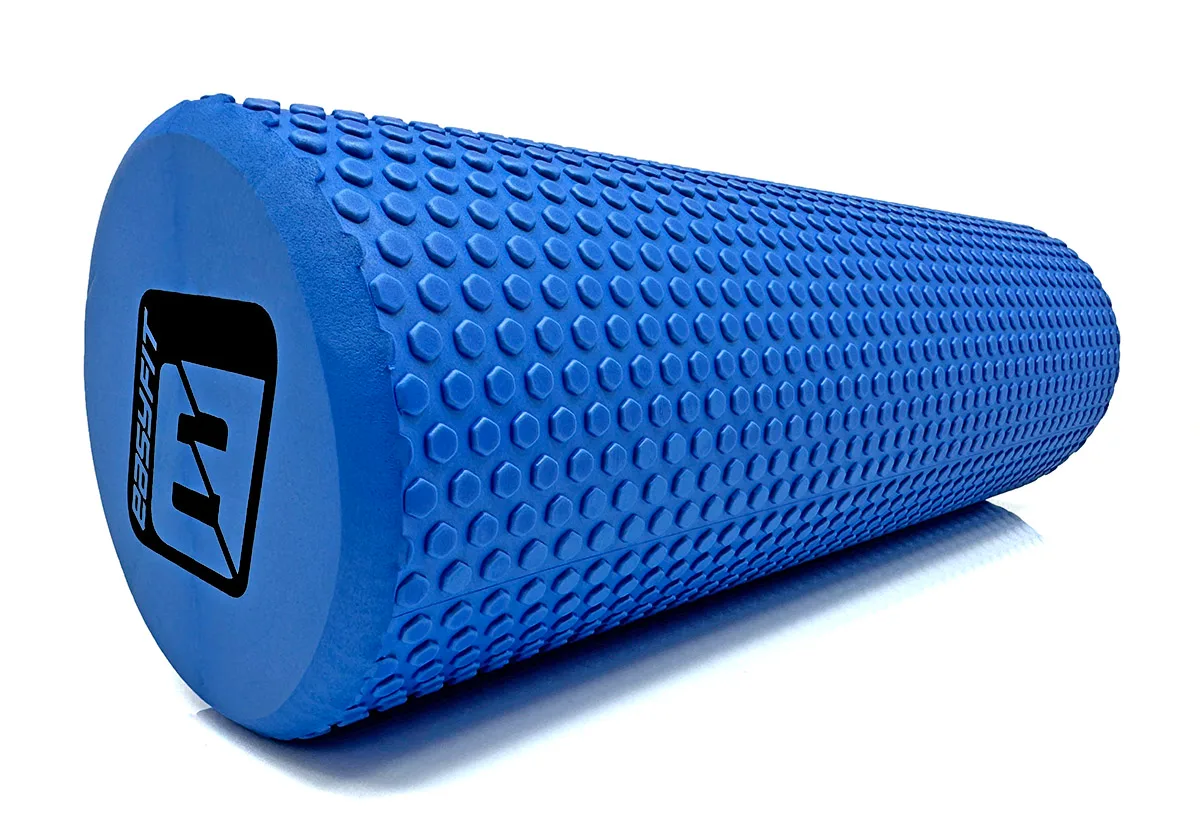 Масажний ролик EasyFit EVA 45 см Синій