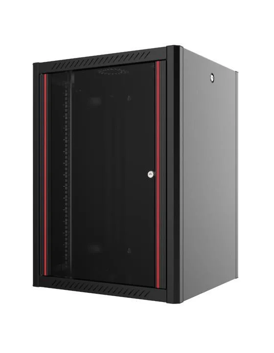 Шафа MIRSAN 19", 9U, WTN, 600x450 мм, максимально 100 кг, сіра
