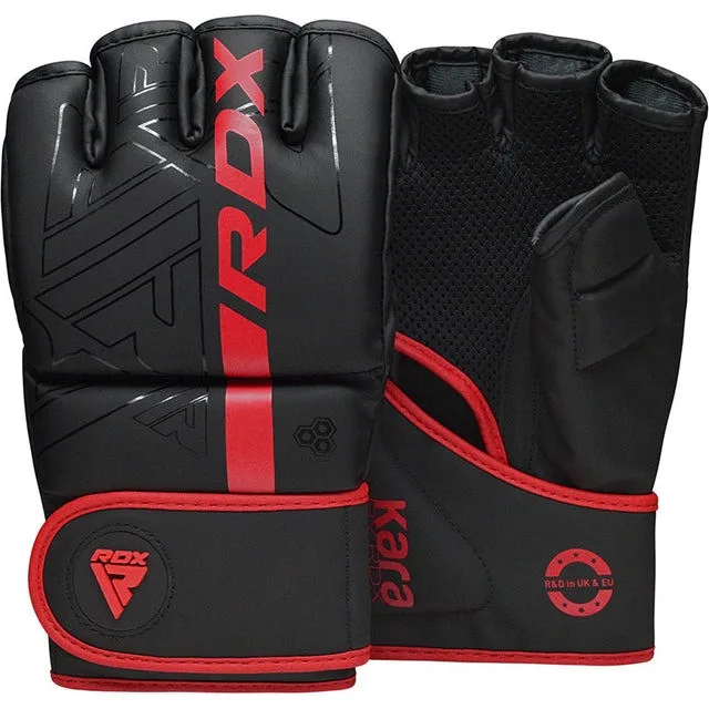 Перчатки для ММА RDX Inc искусственная кожа XL красные