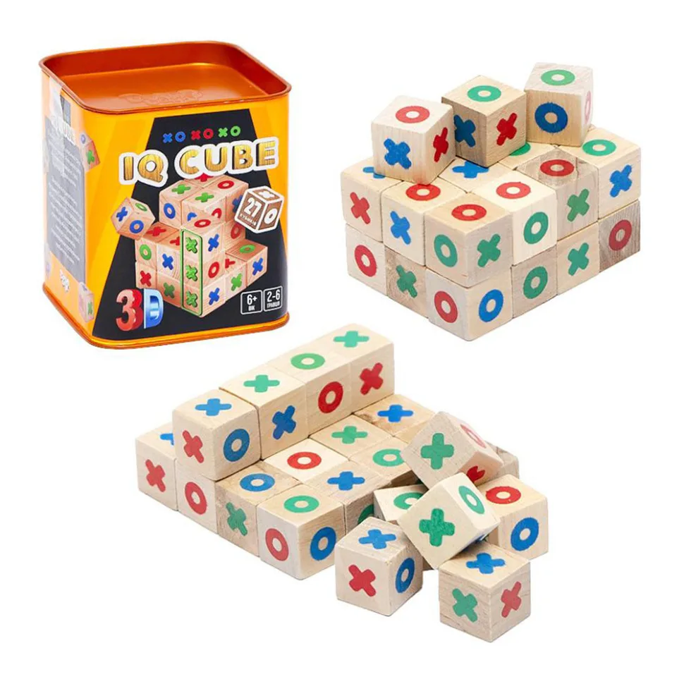 Настільна гра Danko Toys кубики 27 шт 10,5х9х9 см Україна
