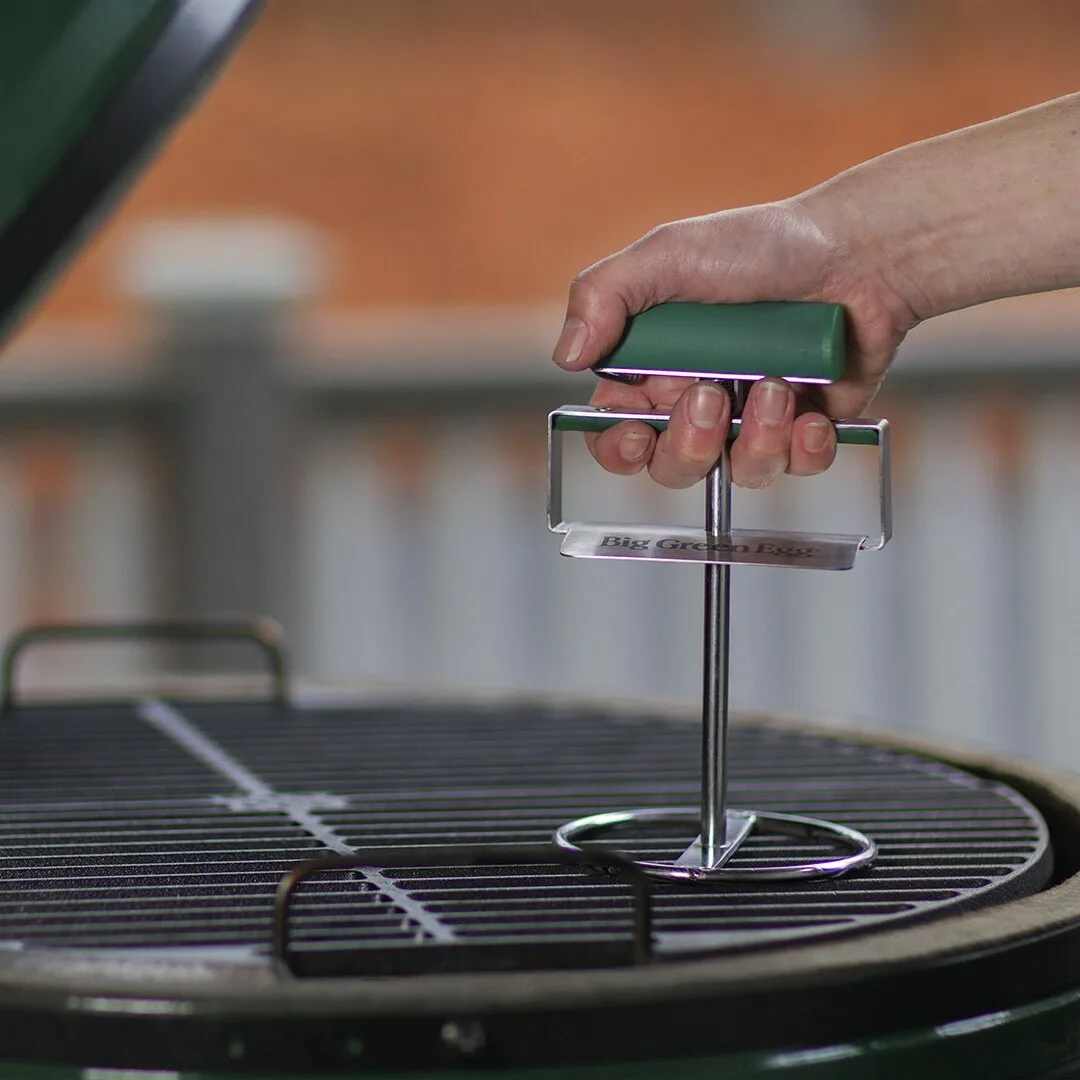 Знімач решітки Big Green Egg нержавіюча сталь для гриля