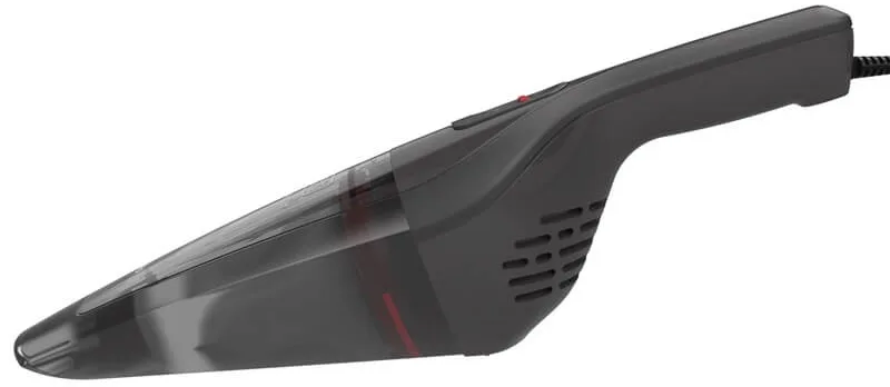 Автомобільний пилосос Black & Decker 12 В 0,37 л Чорно-сірий