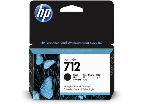 Картридж струйный HP 712 DesignJet T230/T630/T650 черный 38 мл