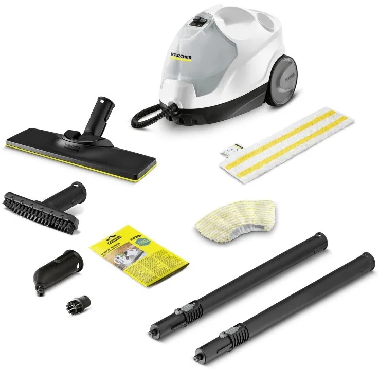 Парогенератор Karcher SC 4 EasyFix, 2000Вт, 800мл, 3.5Бар, білий