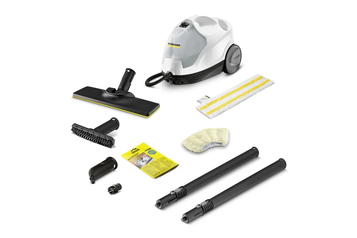 Парогенератор Karcher SC 4 EasyFix, 2000Вт, 800мл, 3.5Бар, білий