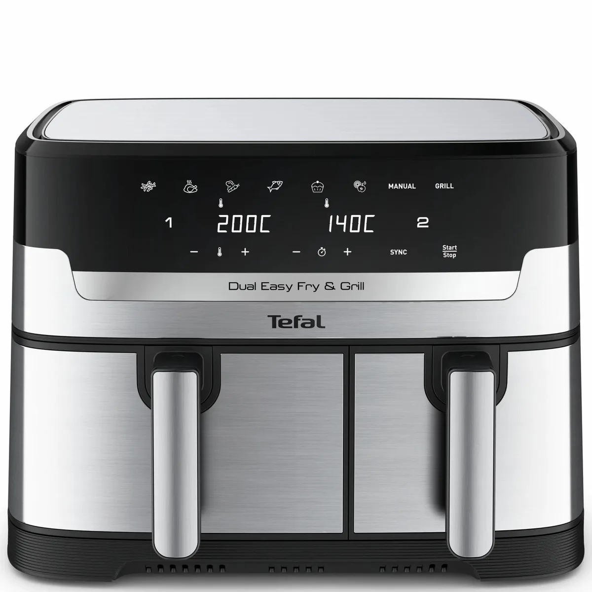 Мультипіч Tefal пластик 8,3 л 2700 Вт сенсорне керування чорна