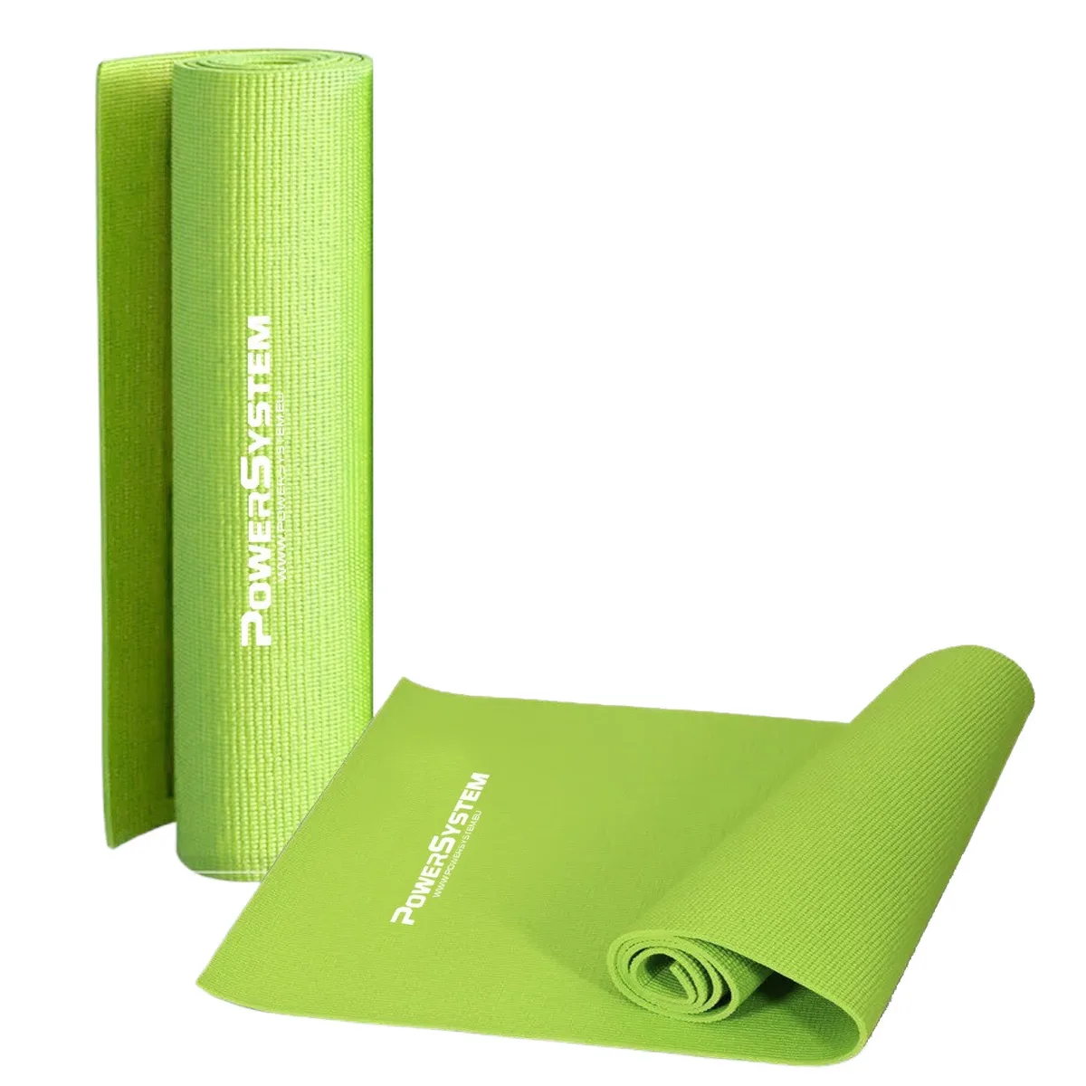 Килимок для йоги Active Point PVC 173х61 см Зелений