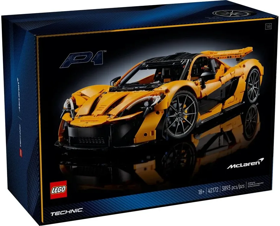 Конструктор LEGO Technic автомобіль 1:8 різнокольоровий