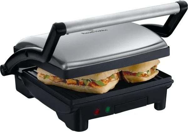Гриль Russell Hobbs Cook at Home 1800 Вт 180° металлический черный