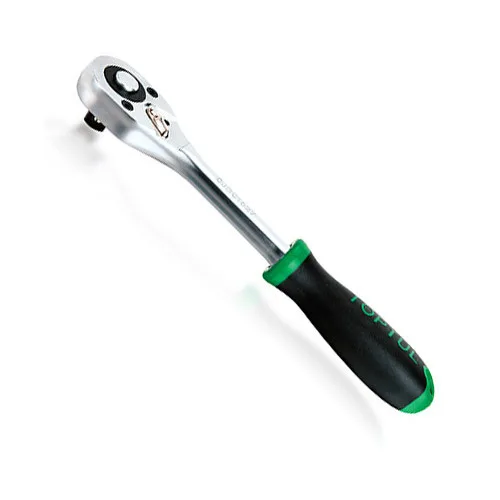 Тріскачка Toptul CJBC1627 1/2" 24 зубця гумова ручка 270 мм