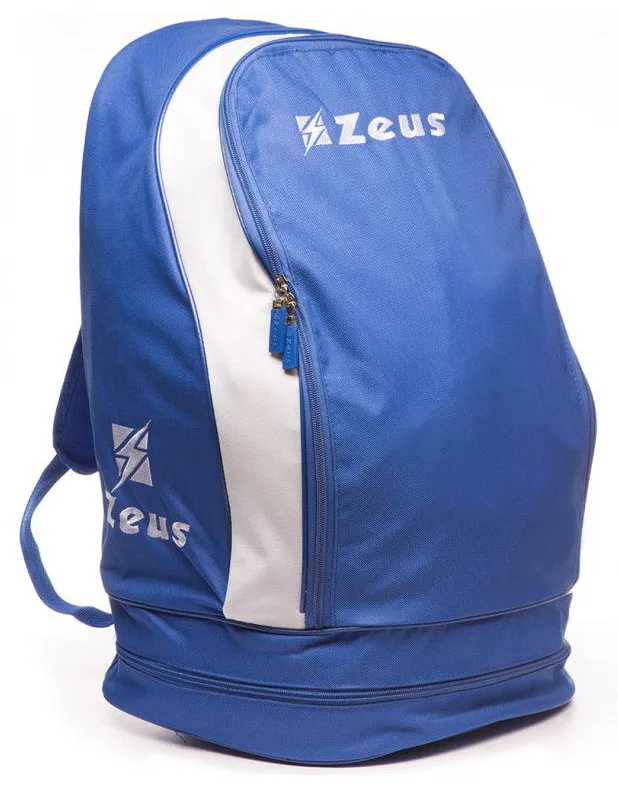 Рюкзак Zeus нейлон 33x30x52 см синій білий чоловічий