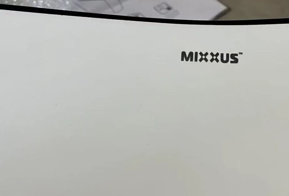 Раковина накладна MIXXUS PREMIUM керамічна 620х360х160 мм біла чорна