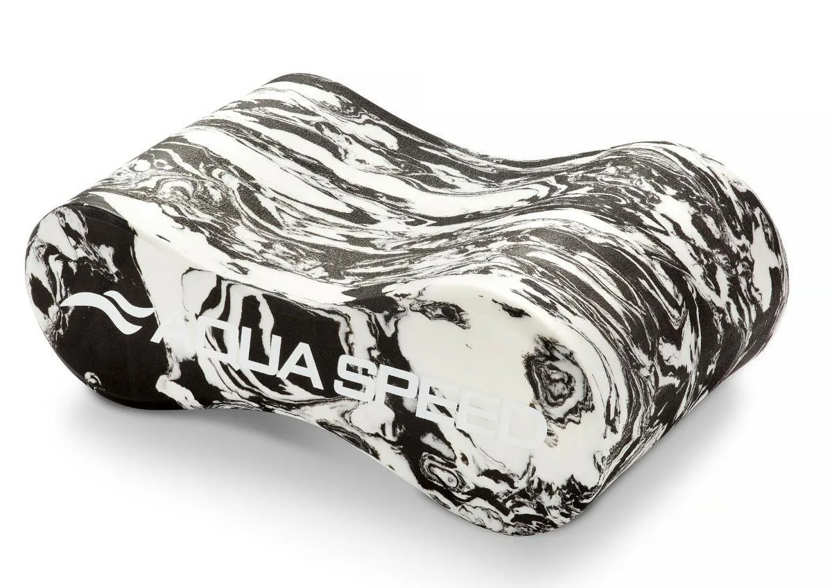 Колобашка для плавання AQUA SPEED EVA 23,5х8,5х13 см чорна біла унісекс