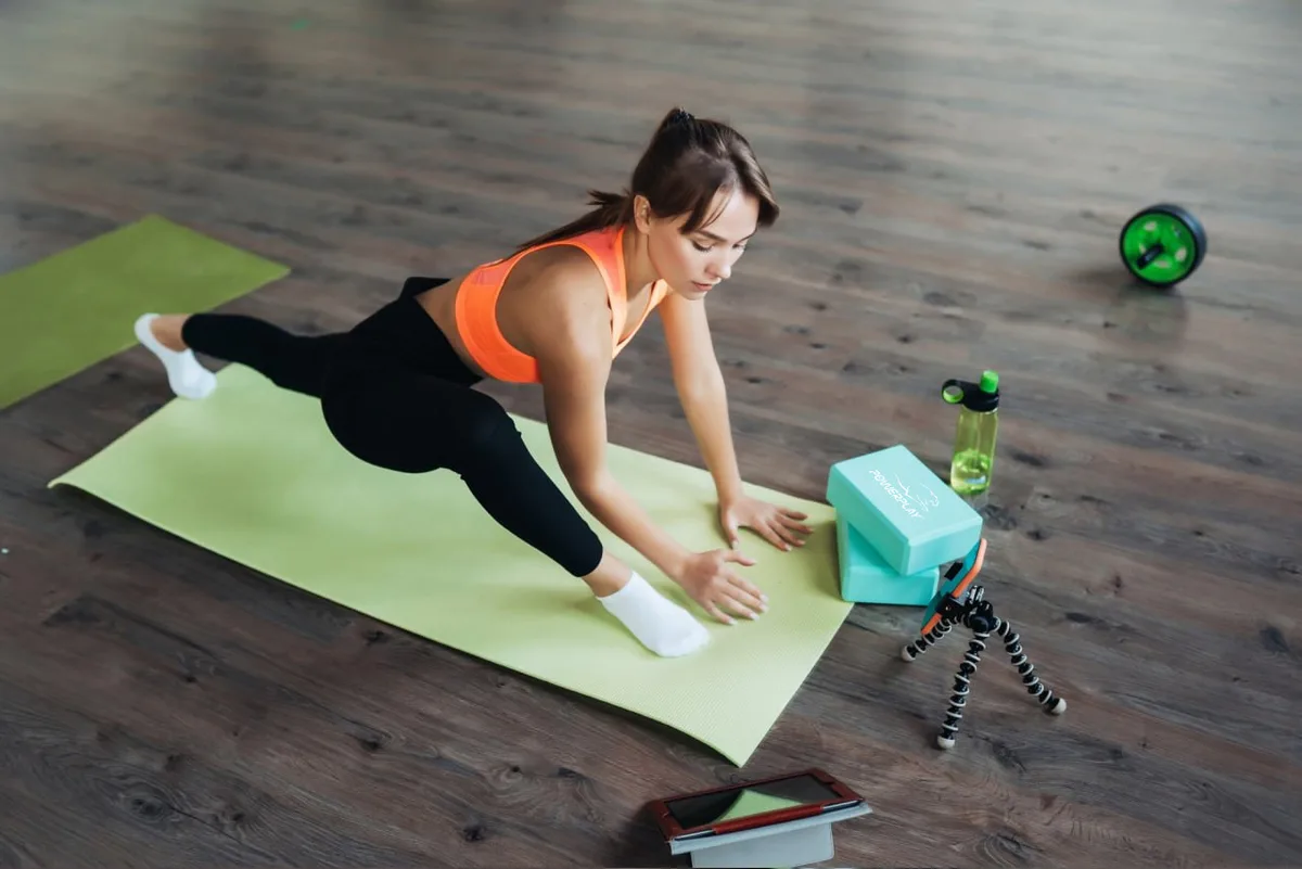 Блок для йоги Active Point EVA 7,6х15,2х22,9 см М'ятний