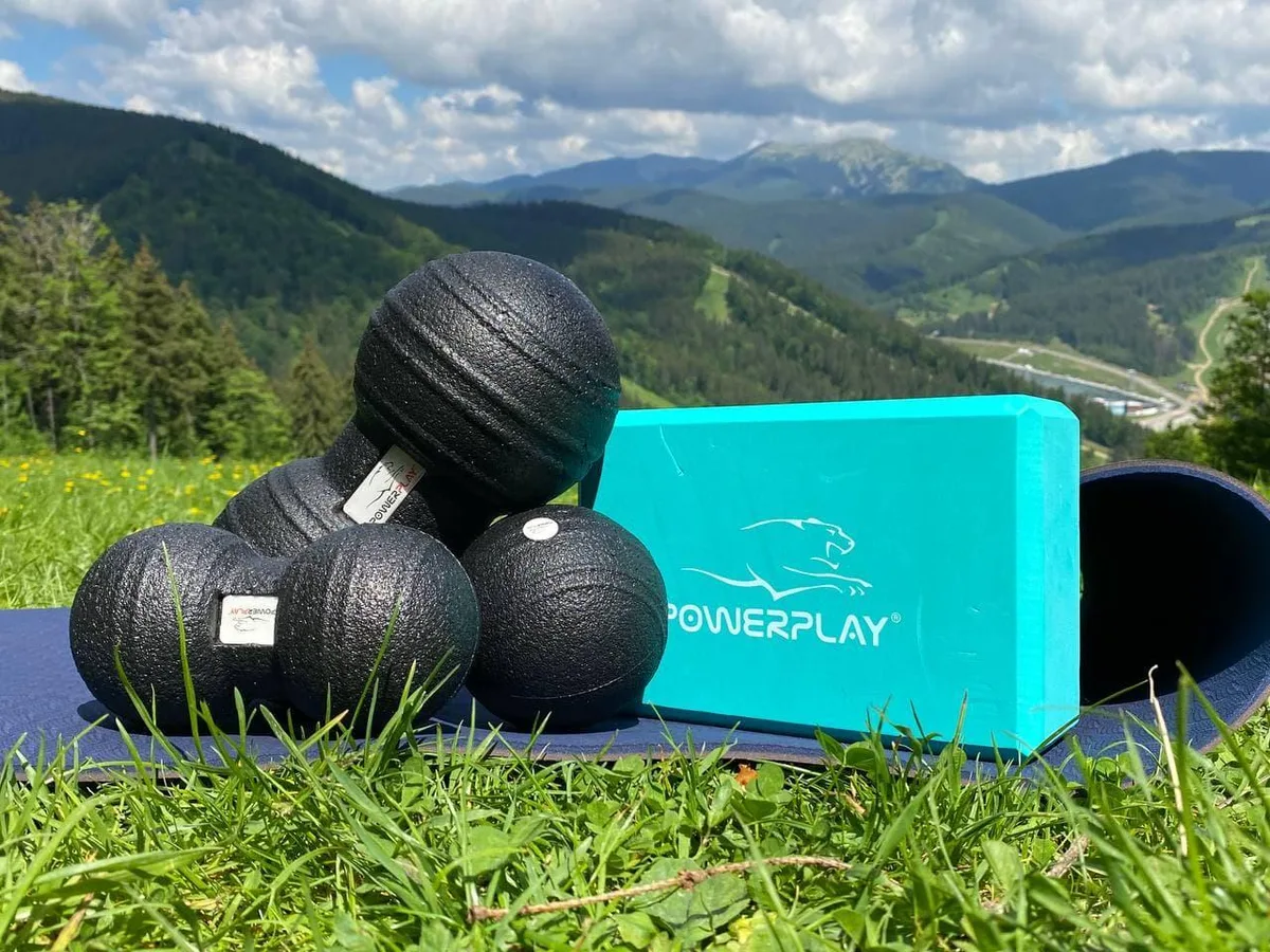 Блок для йоги Active Point EVA 7,6х15,2х22,9 см М'ятний