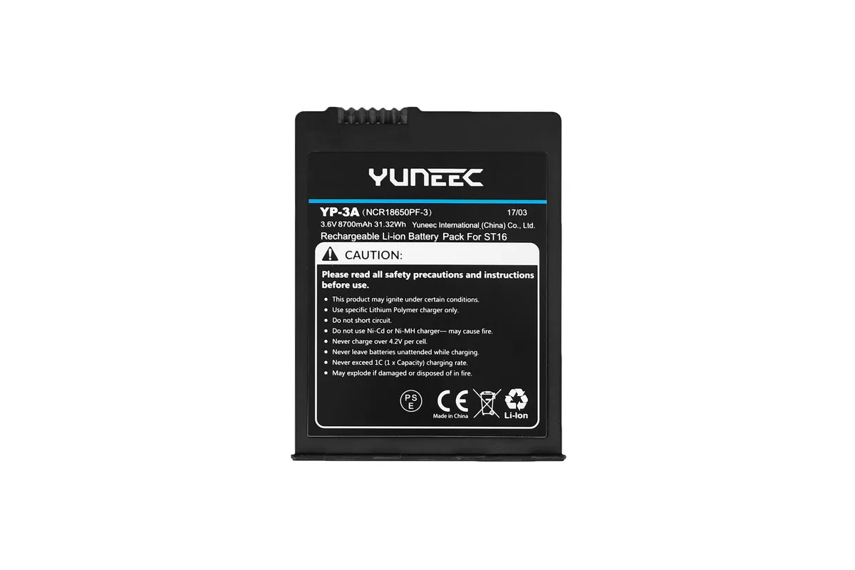 Аккумулятор Yuneec для ST16S 8700mAh, 3.6V, 1S