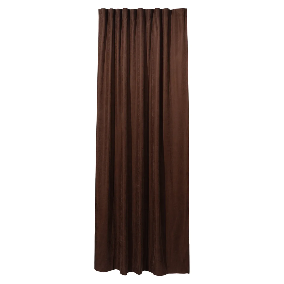 Штора ARDESTO 150x270 см, мікровелюр, 100% поліестер, коричневого кольору.