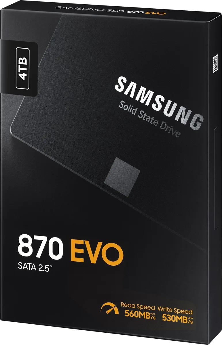 Накопичувач SSD Samsung 2.5" 4TB SATA 870EVO