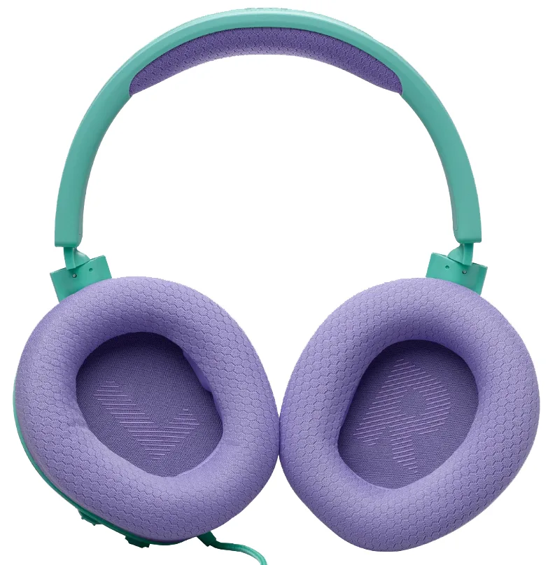 Гарнітура JBL дротова повнорозмірна пластикова блакитна 40 мм