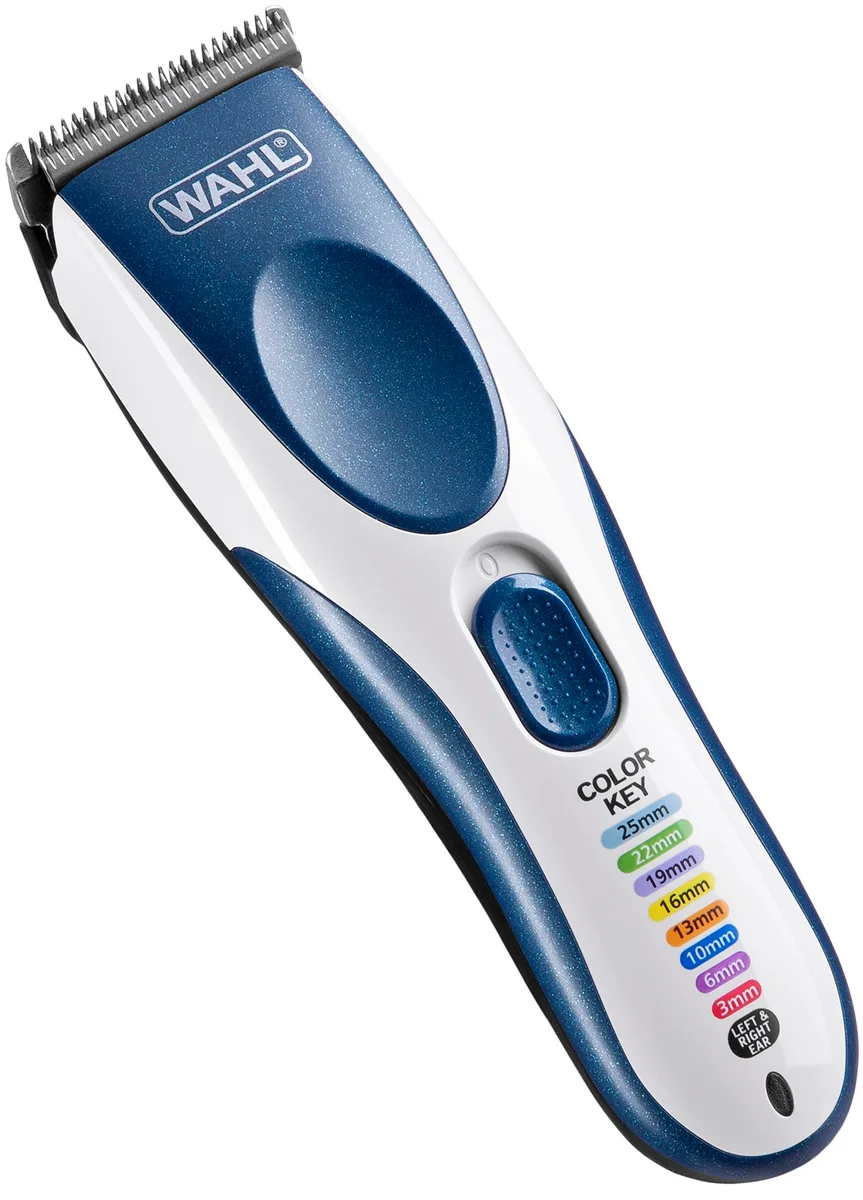 Набір для стрижки волосся WAHL Color Pro бездротовий, з можливістю підключення до мережі, включає тример, гребінець, ножиці, вигот