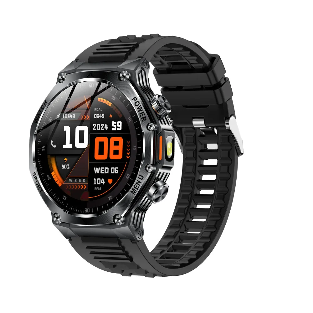 Годинники Modfit Titan-X Силікон 52 мм Чорні